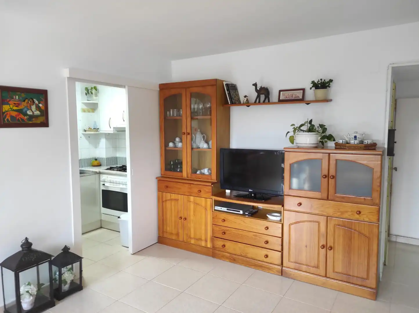 Cuina de Apartament en venda en Tossa de Mar amb Jardí privat i Terrassa