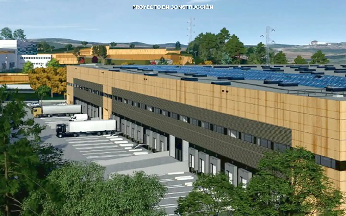 Außenansicht von Fabrikhallen zur Miete in Martorell