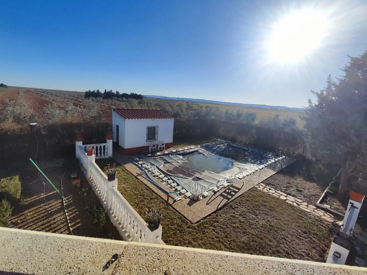 Piscina de Casa o chalet en venta en Manzanares con Aire acondicionado, Jardín privado y Terraza