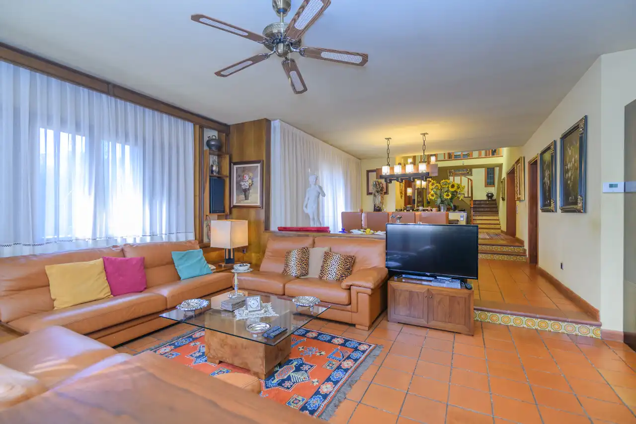 Living room of Houses for sale in Sant Vicenç de Castellet  with Heating, Private garden and Terrace