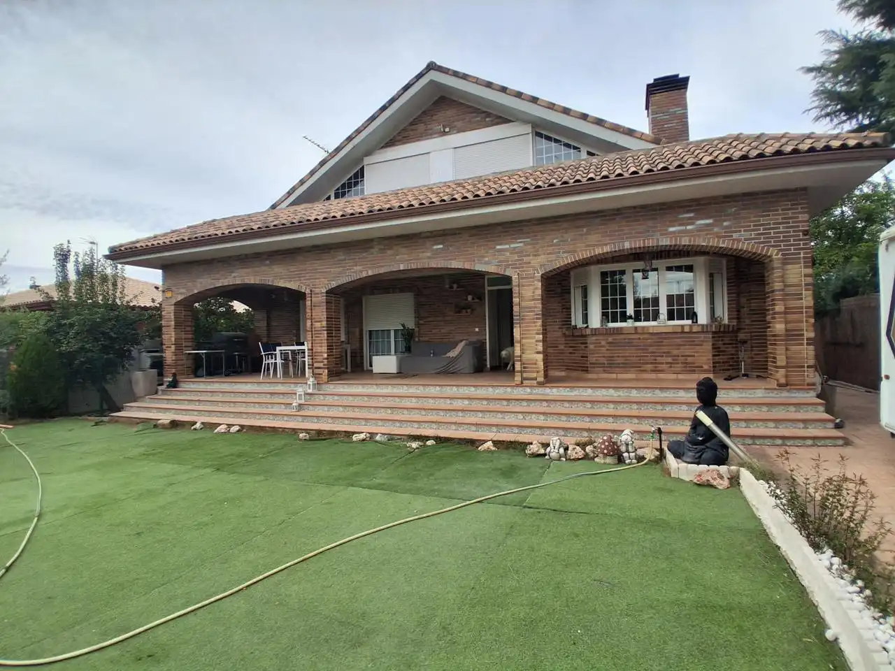 Exterior view of Houses for sale in El Casar  with Heating, Storage room and Swimming Pool