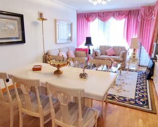 Dining room of Flat for sale in Burgos Capital  with Heating, Parquet flooring and Terrace