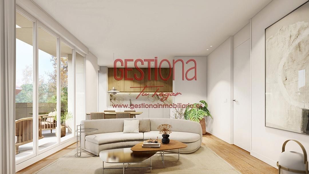 Sala d'estar de Apartament en venda en Noja amb Calefacció, Terrassa i Piscina comunitària