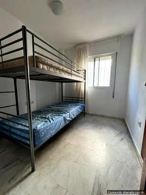 Bedroom of Flat for sale in Málaga  with Terrace and Furnished