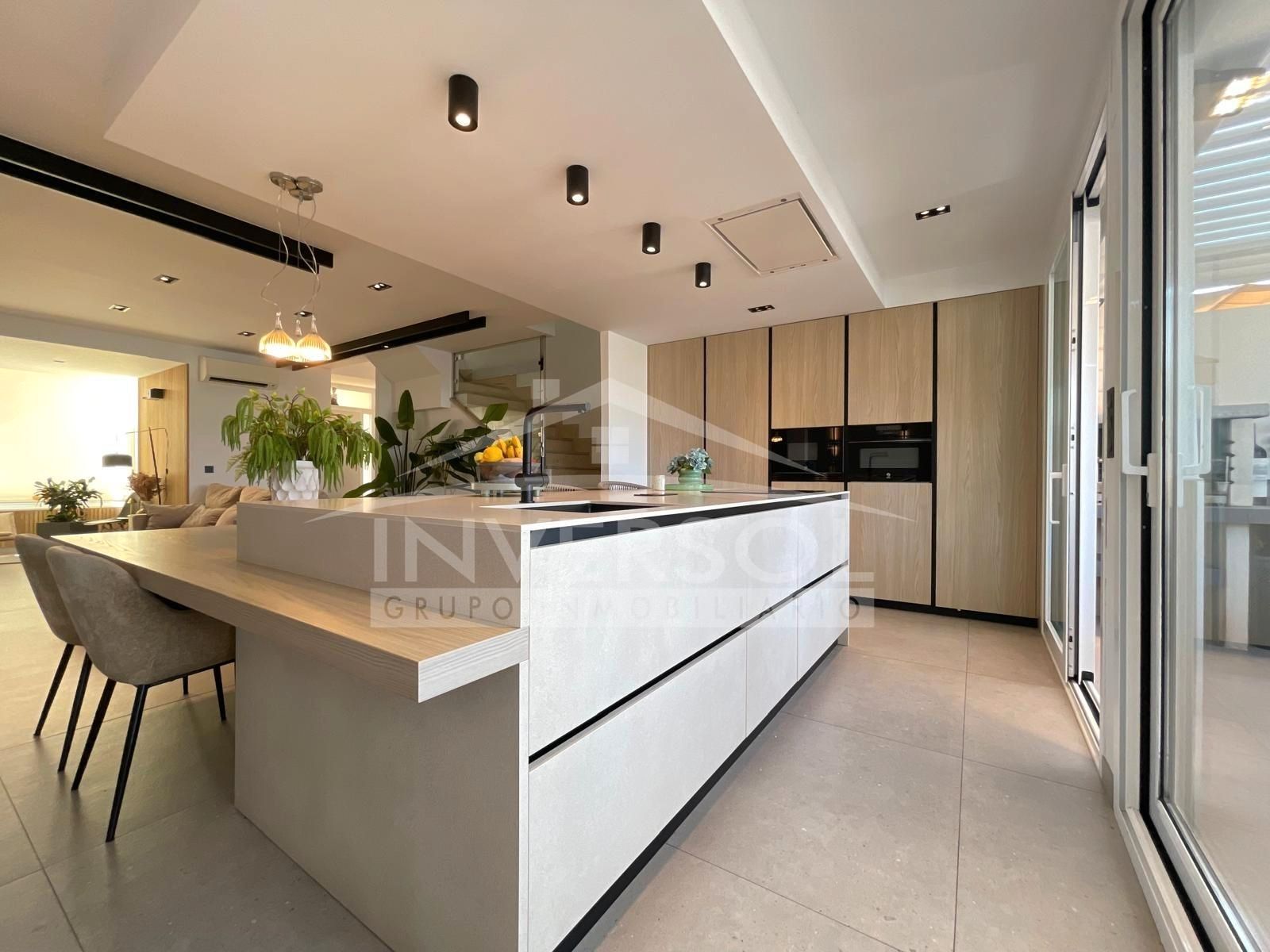 Kitchen of Single-family semi-detached for sale in El Ejido  with Air Conditioner, Heating and Terrace
