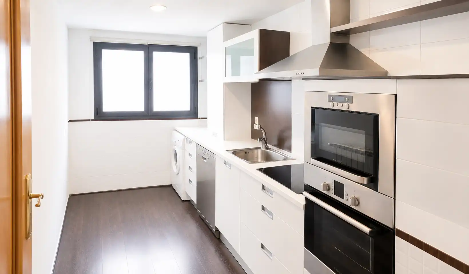 Küche von Wohnung zur Miete in Madrid mit Klimaanlage, Heizung und Abstellraum