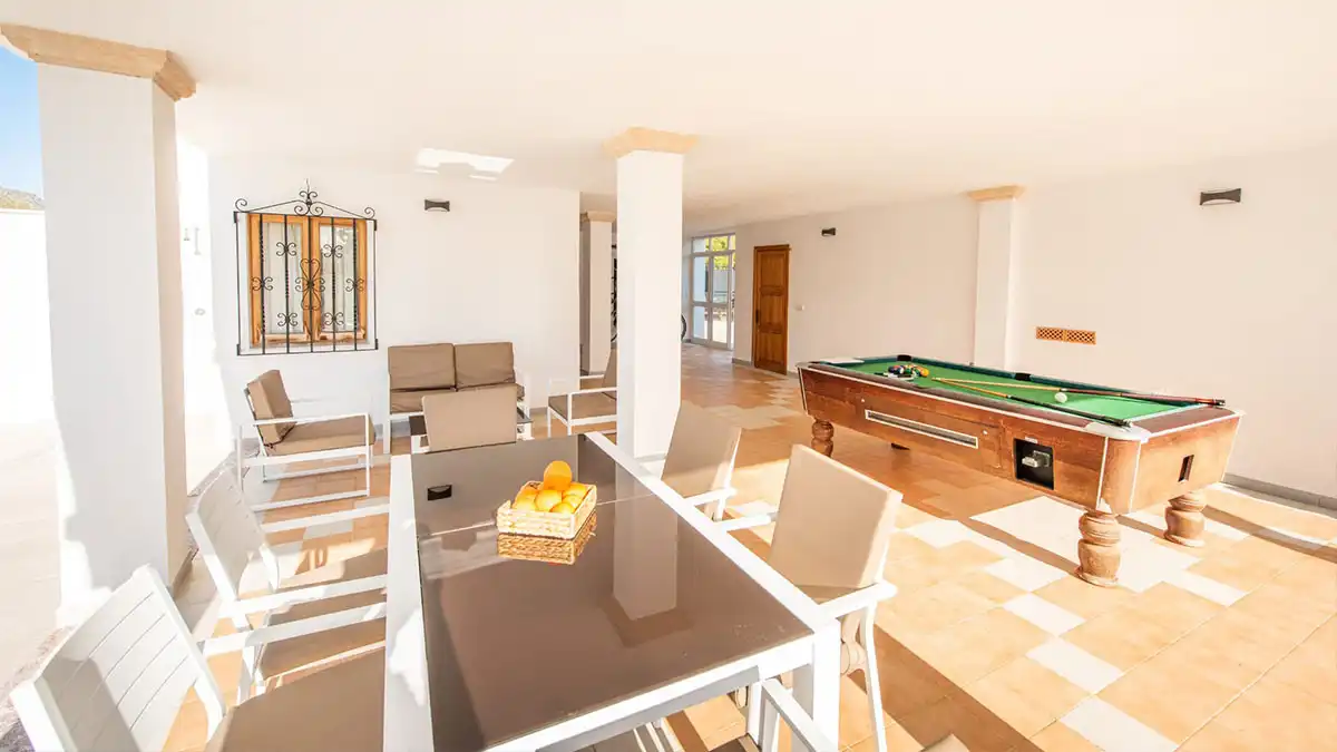 Living room of Houses for sale in Pollença  with Air Conditioner, Private garden and Terrace