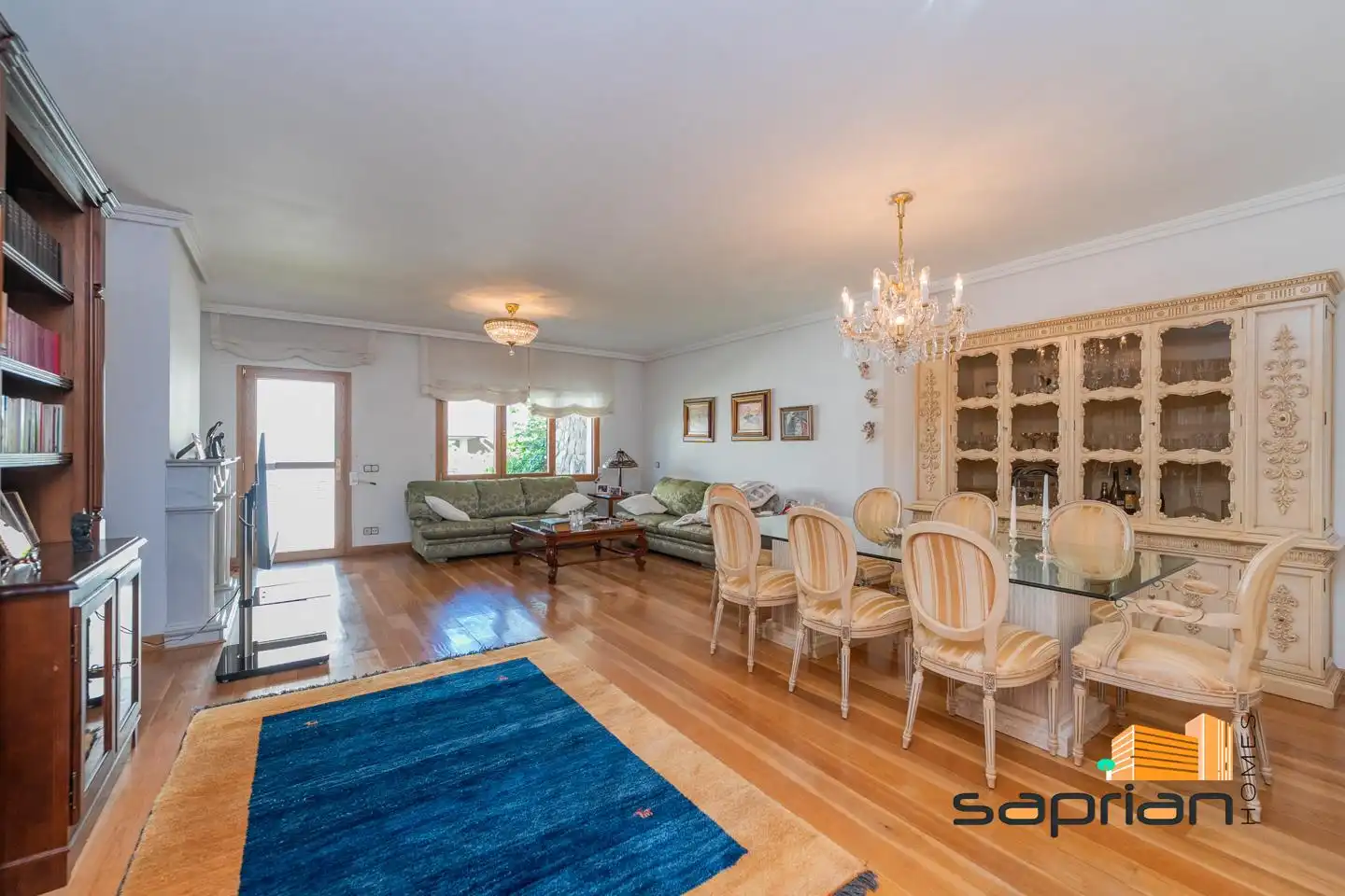 Dining room of Houses for sale in Las Rozas de Madrid  with Private garden, Terrace and Storage room
