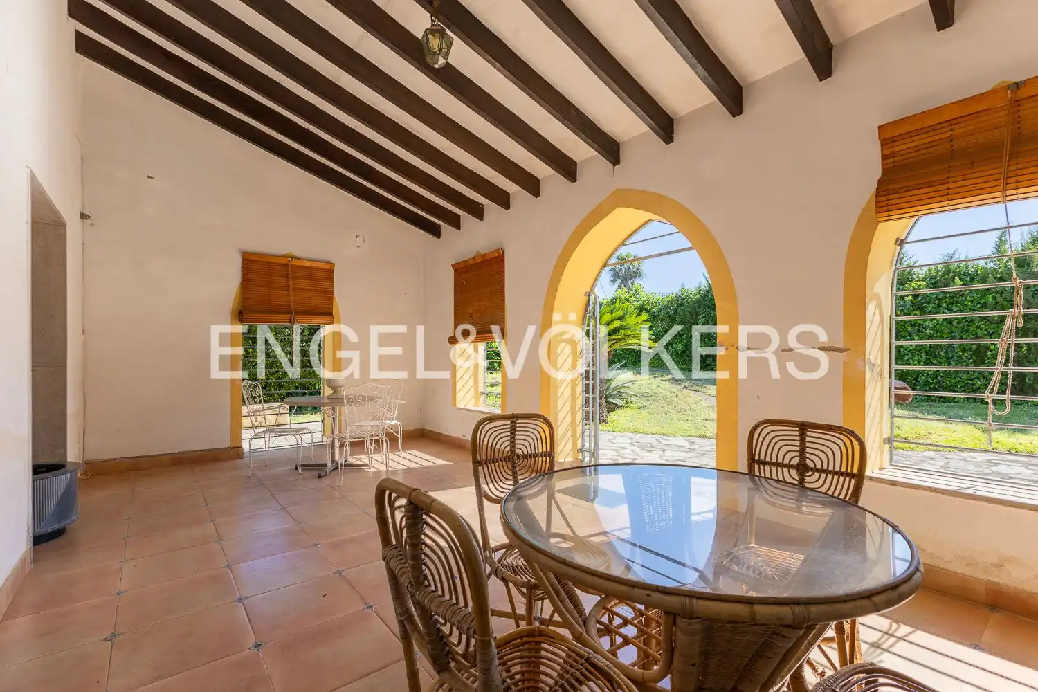 Dining room of Houses for rent in Pedreguer  with Air Conditioner, Heating and Private garden