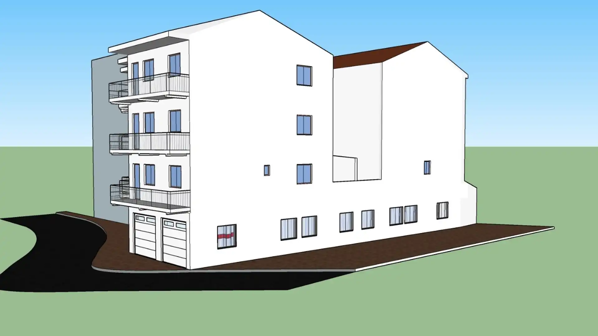 Vista exterior de Apartamento en venta en Ronda con Aire acondicionado y Calefacción