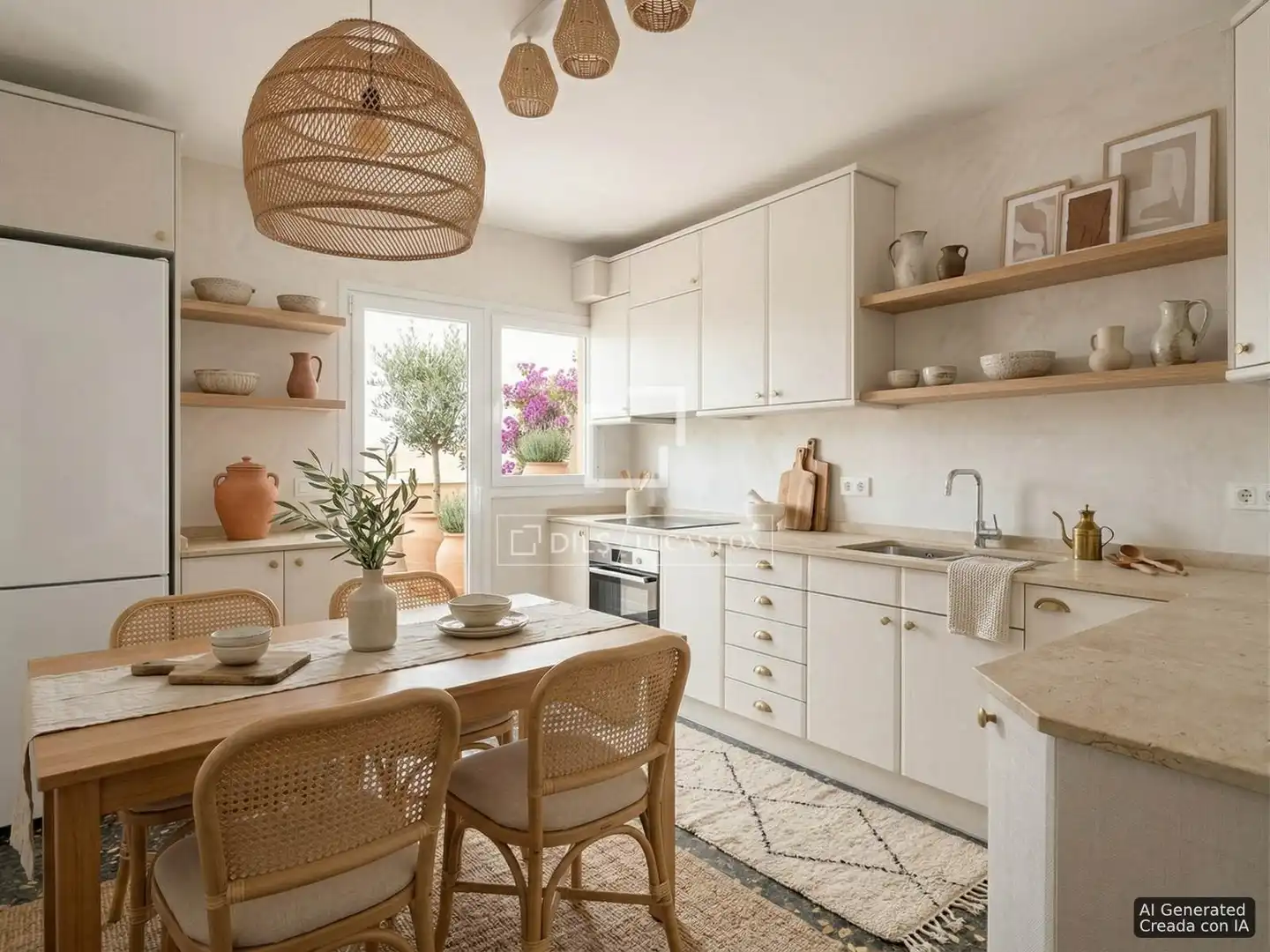 Cocina de Piso en venta en Eivissa con Terraza, Amueblado y Balcón