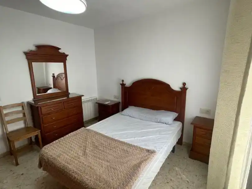 Schlafzimmer von Wohnung zur Miete in Ronda mit Klimaanlage, Möbliert und Balkon