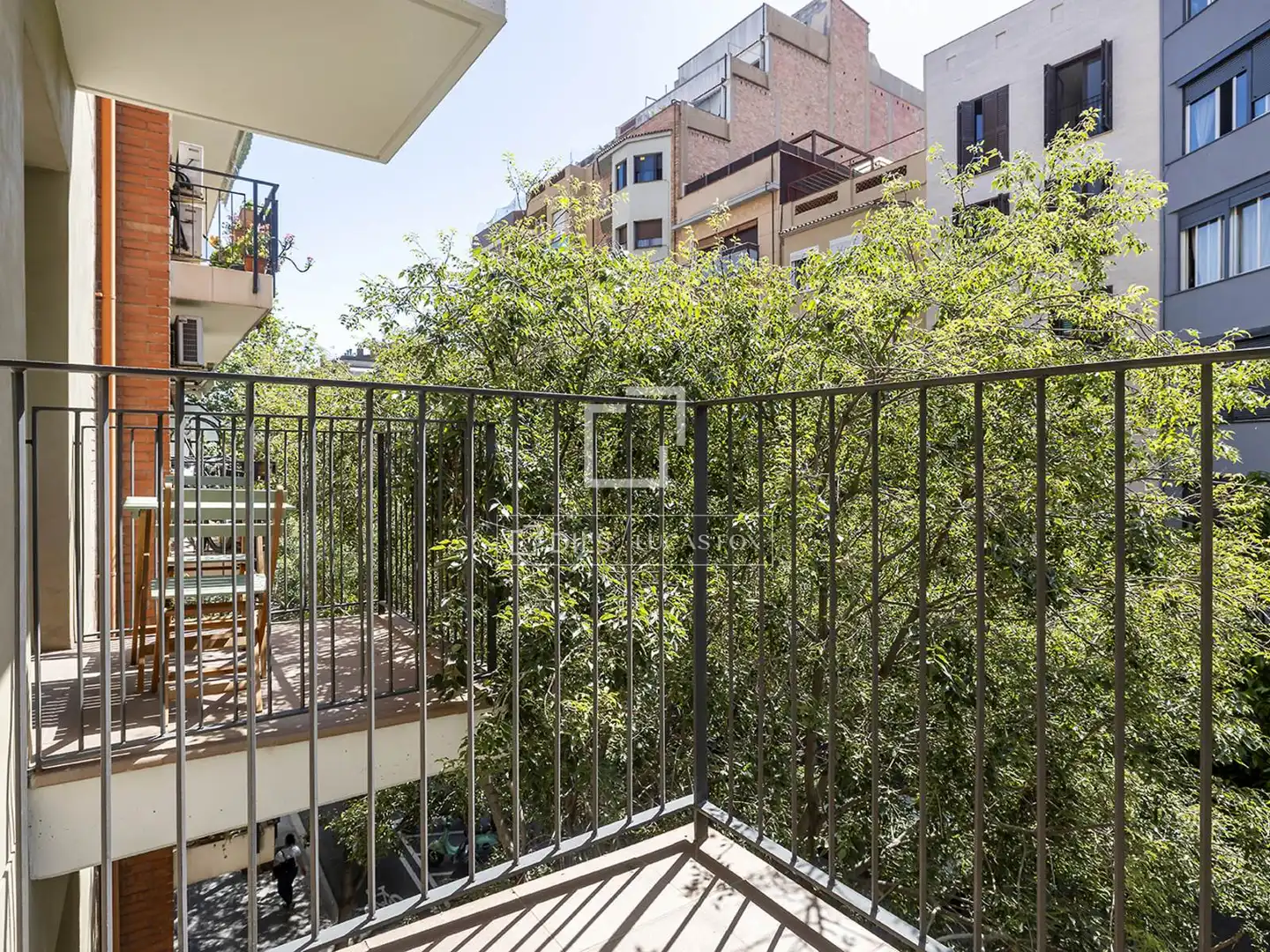 Terraza de Piso de alquiler en Barcelona con Aire acondicionado, Parquet y Terraza