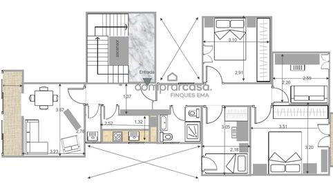 Foto 3 de Pis en venda a Calle de Piquer, El Poble Sec - Parc de Montjuïc,  Barcelona Capital