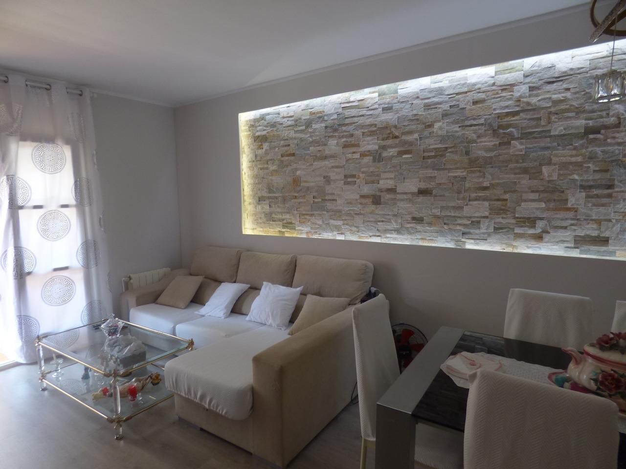 Living room of Flat for sale in Malgrat de Mar  with Heating, Parquet flooring and Terrace