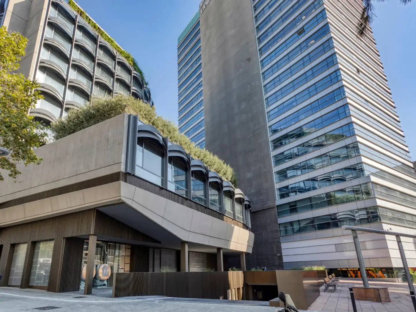 Vista exterior de Garatge de lloguer en Barcelona