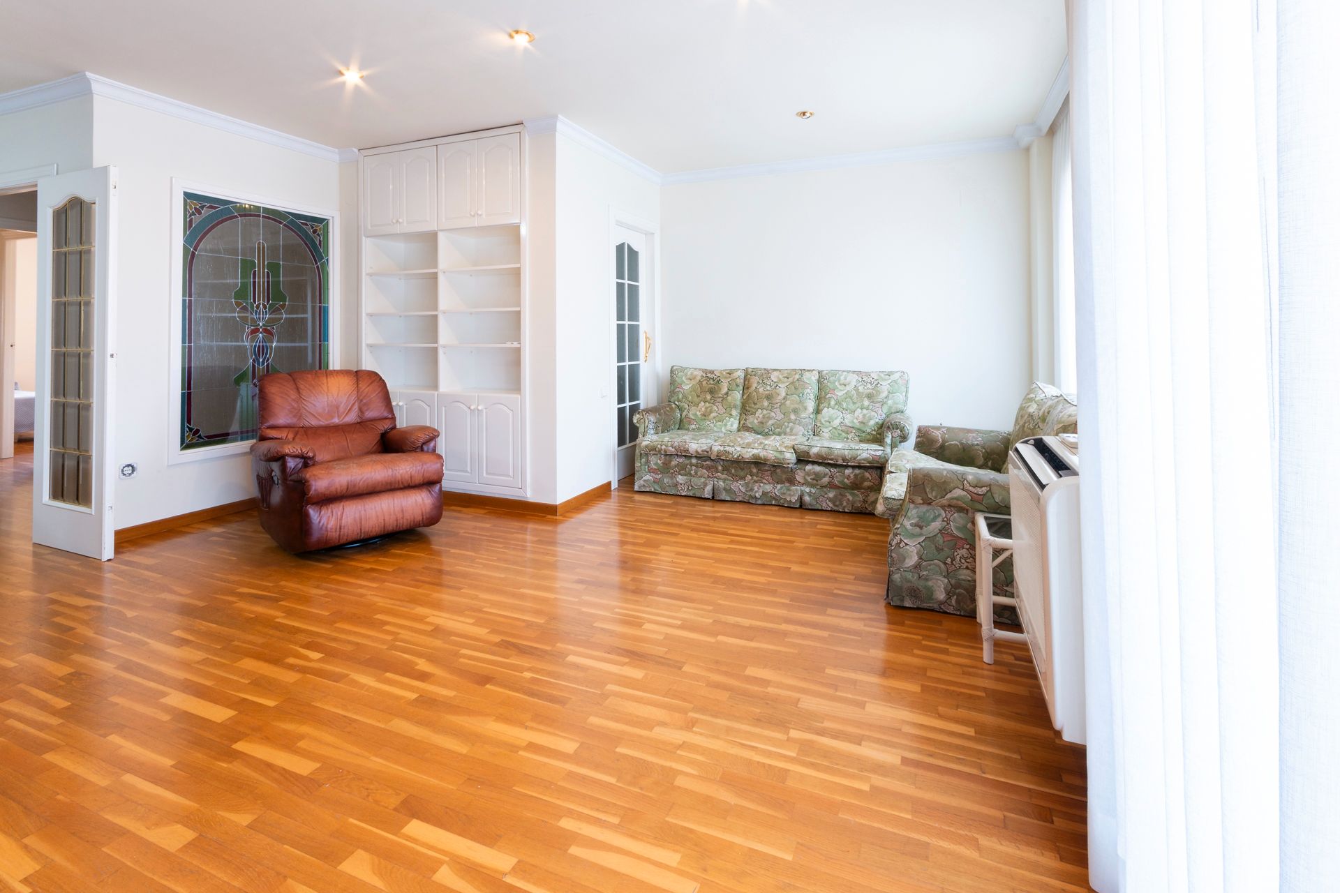 Sala d'estar de Pis en venda en Real de Gandia amb Aire condicionat, Parquet i Balcó