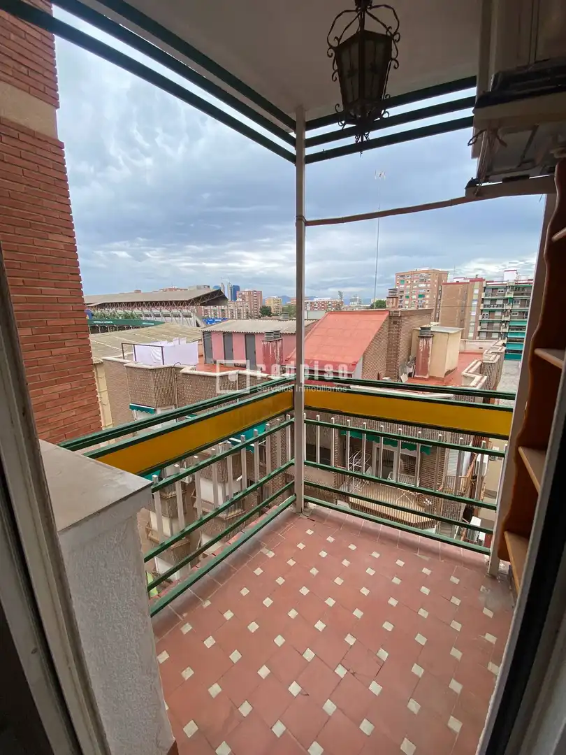 Balcony of Flat for rent in Murcia  with Furnished