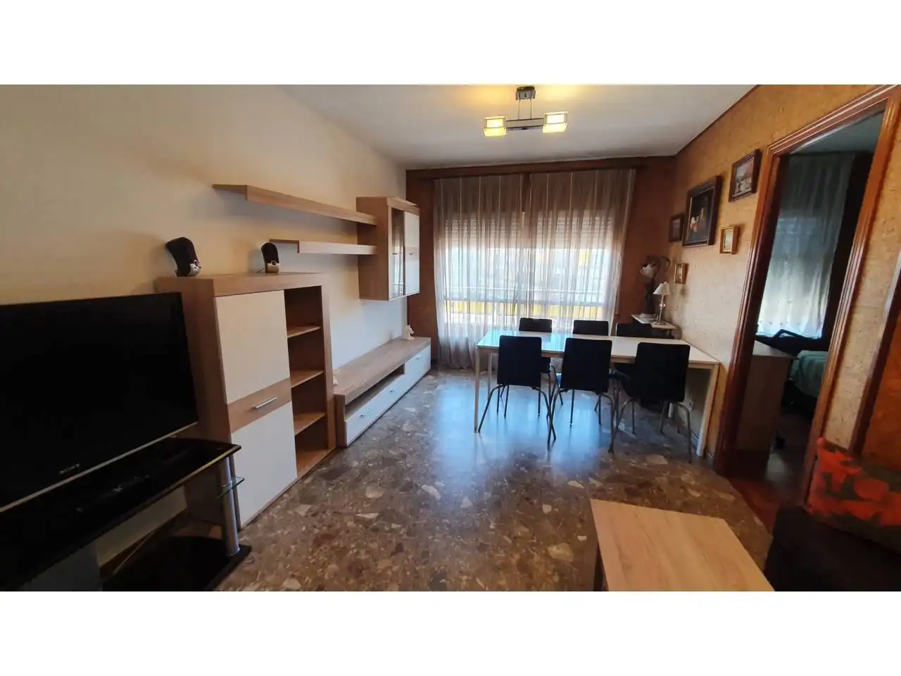 Wohnzimmer von Wohnung zur Miete in Leganés mit Heizung, Terrasse und Möbliert
