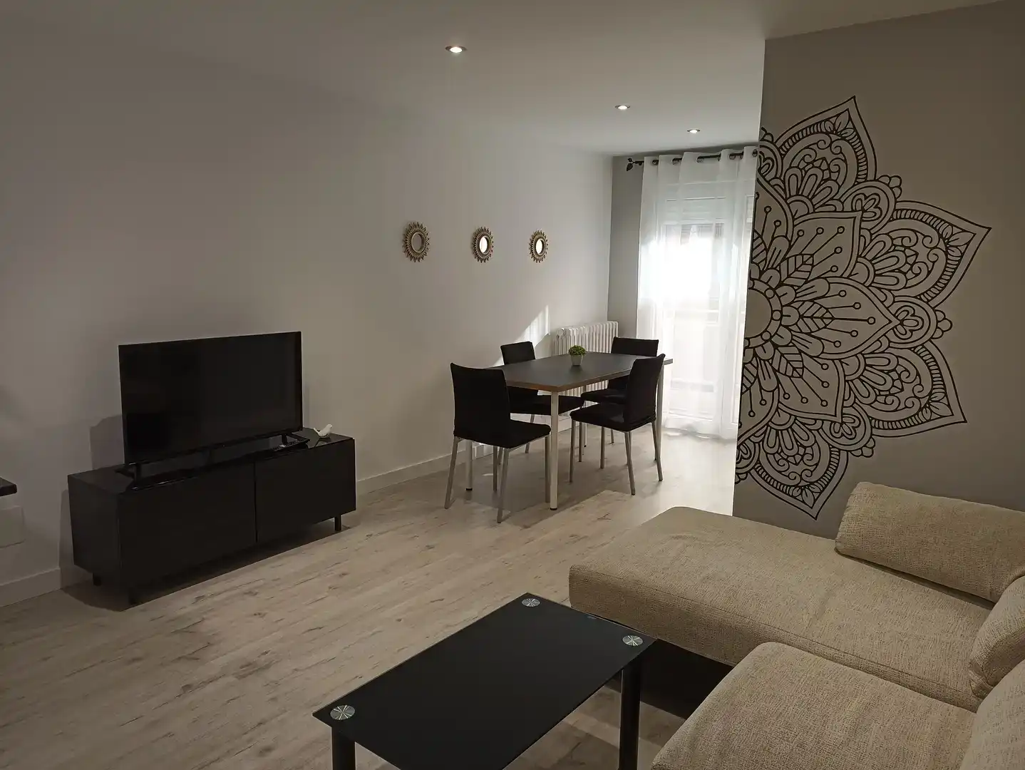 Sala de estar de Piso de alquiler en El Ejido - Santa Ana
