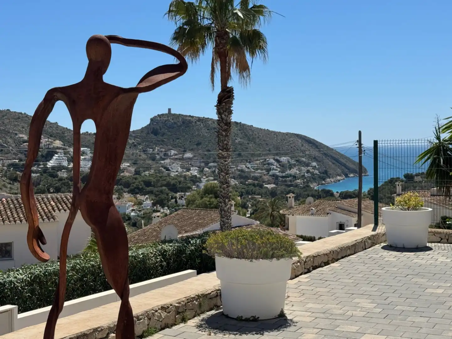 Exterior view of Houses for sale in Moraira  with Air Conditioner, Heating and Private garden