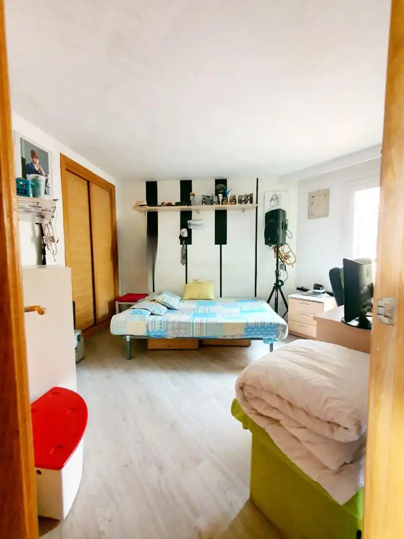 Bedroom of Houses for sale in  Palma de Mallorca  with Air Conditioner, Parquet flooring and Furnished