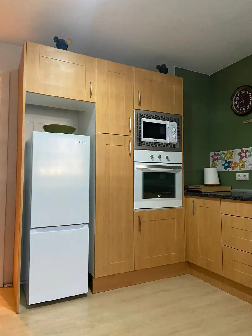 Küche von Wohnung zum Verkauf in Sant Joan d'Alacant mit Balkon