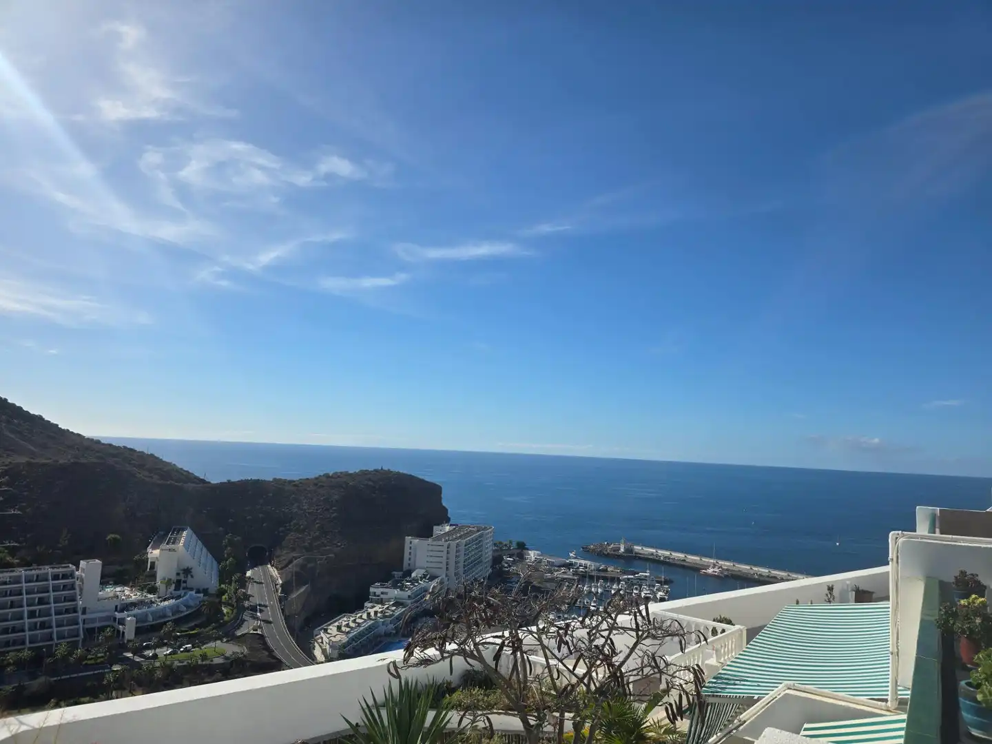 Vista exterior de Apartament de lloguer en Mogán amb Terrassa, Moblat i Balcó