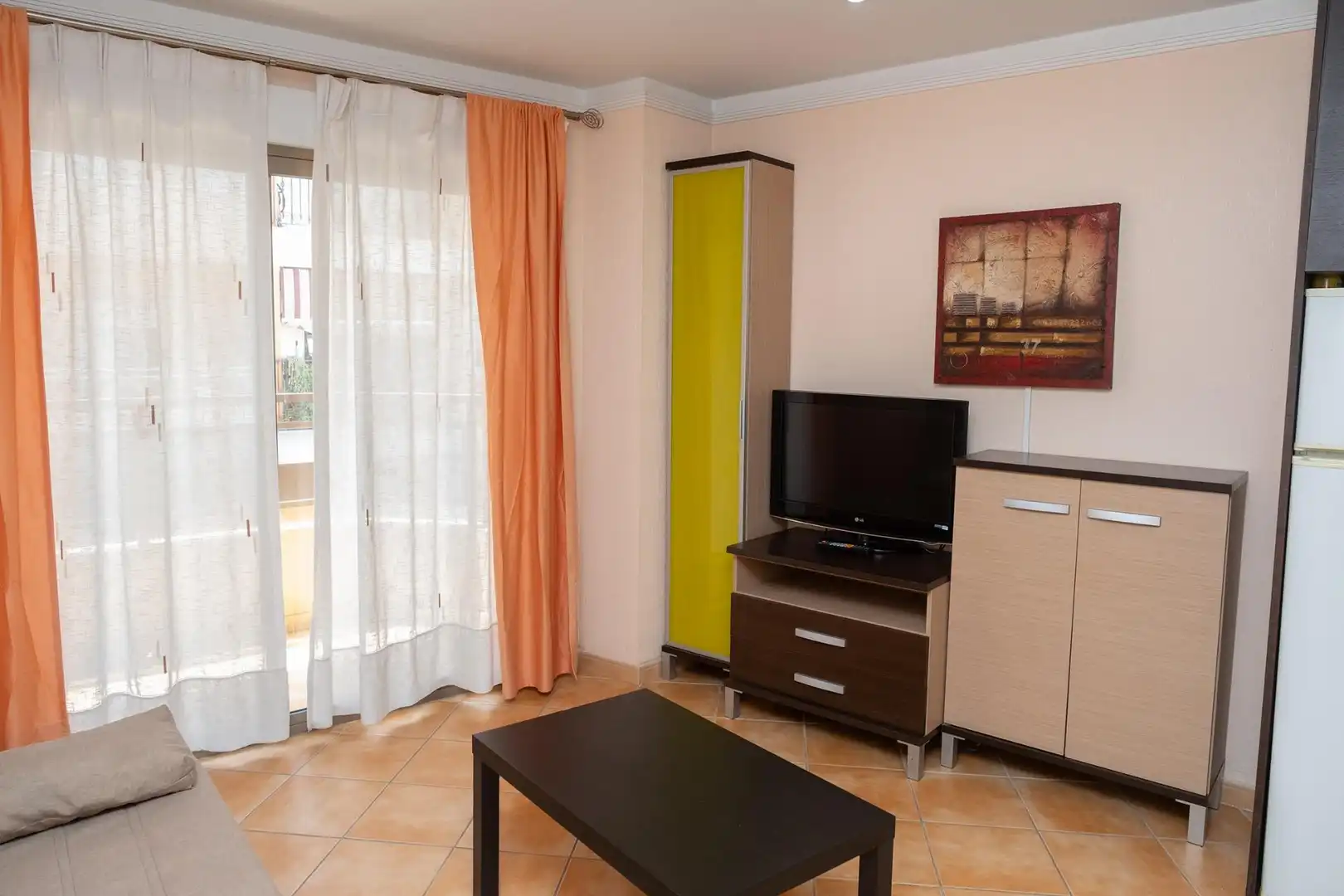 Sala d'estar de Apartament en venda en Formentera del Segura amb Aire condicionat, Terrassa i Moblat