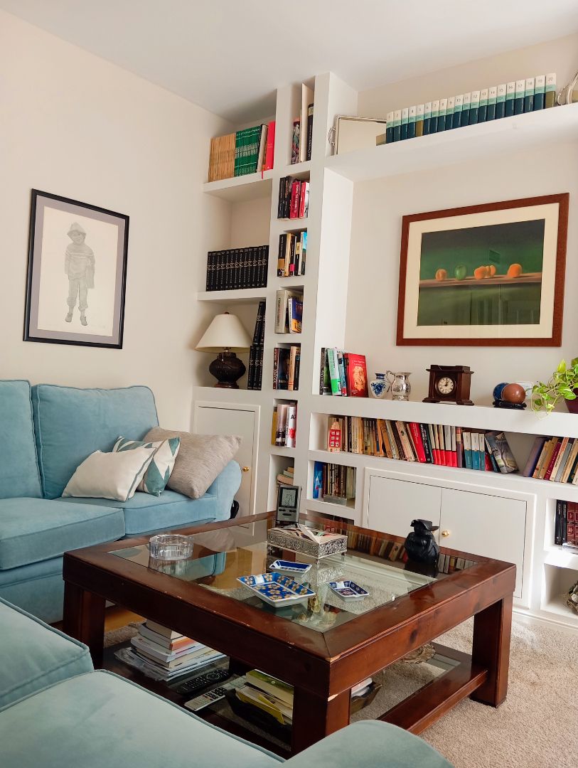 Living room of Flat for sale in Badajoz Capital  with Air Conditioner, Heating and Storage room