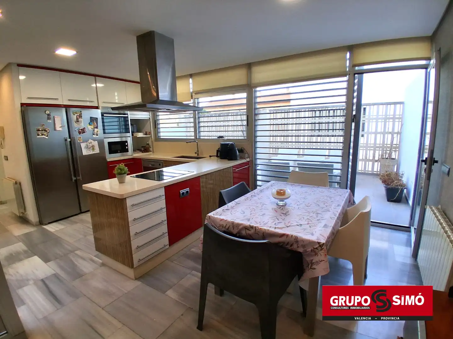 Cocina de Casa o chalet en venta en Massamagrell con Aire acondicionado, Calefacción y Parquet