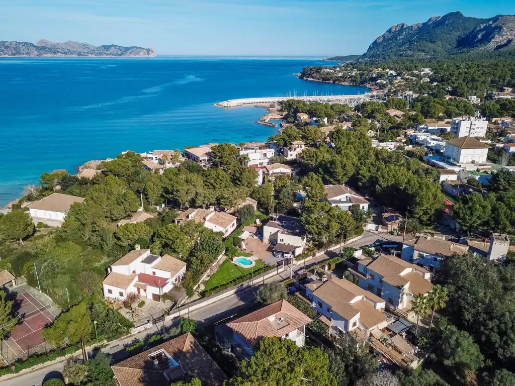 Exterior view of Houses for sale in Alcúdia  with Heating, Private garden and Terrace