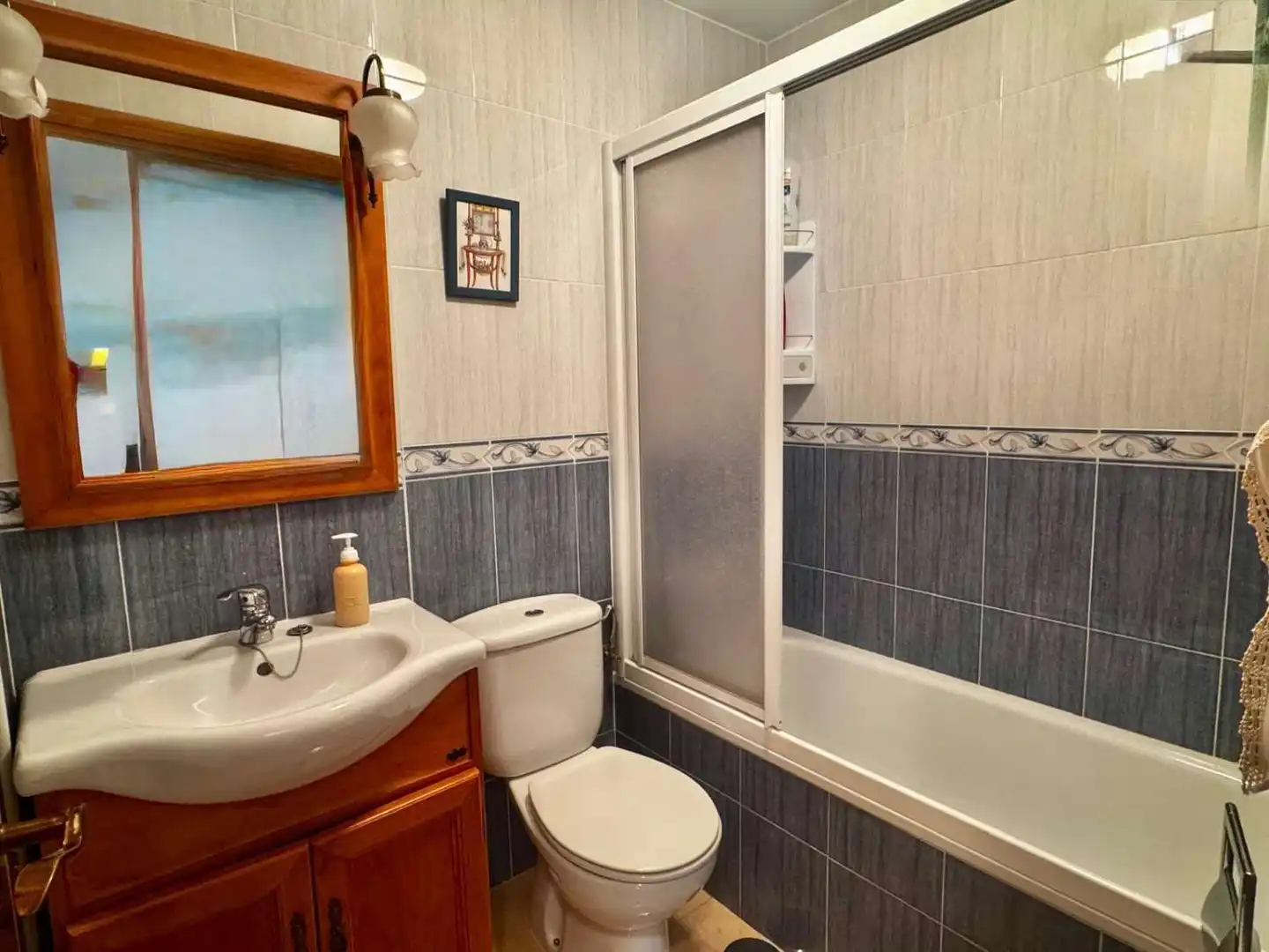 Baño de Casa adosada en venta en Torrox con Aire acondicionado, Piscina y Amueblado
