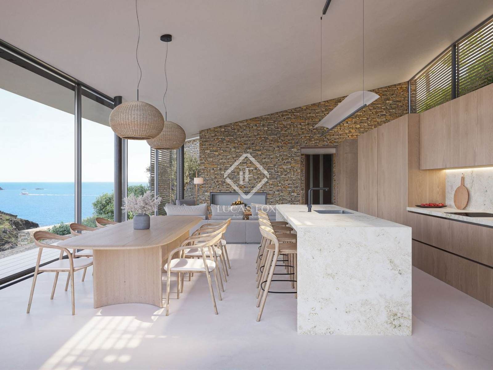 Kitchen of House or chalet for sale in Cadaqués  with Air Conditioner, Terrace and Swimming Pool