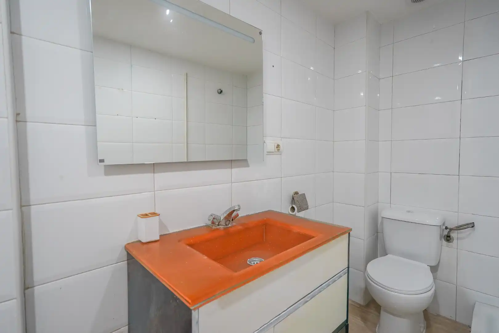 Bathroom of Flat for sale in Reus  with Parquet flooring, Balcony and Alarm
