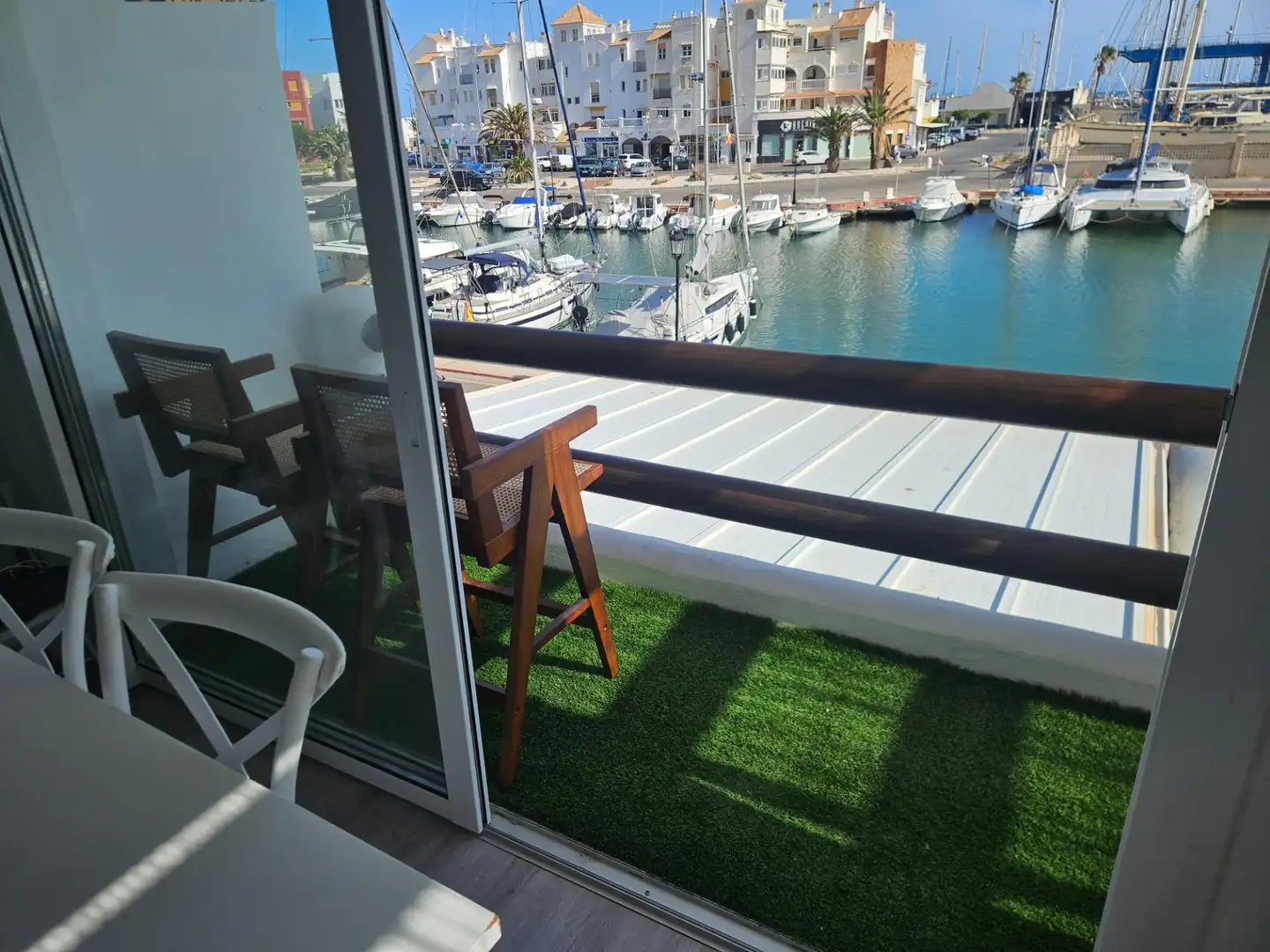 Terrasse von Wohnungen zum Verkauf in El Ejido mit Klimaanlage, Terrasse und Abstellraum