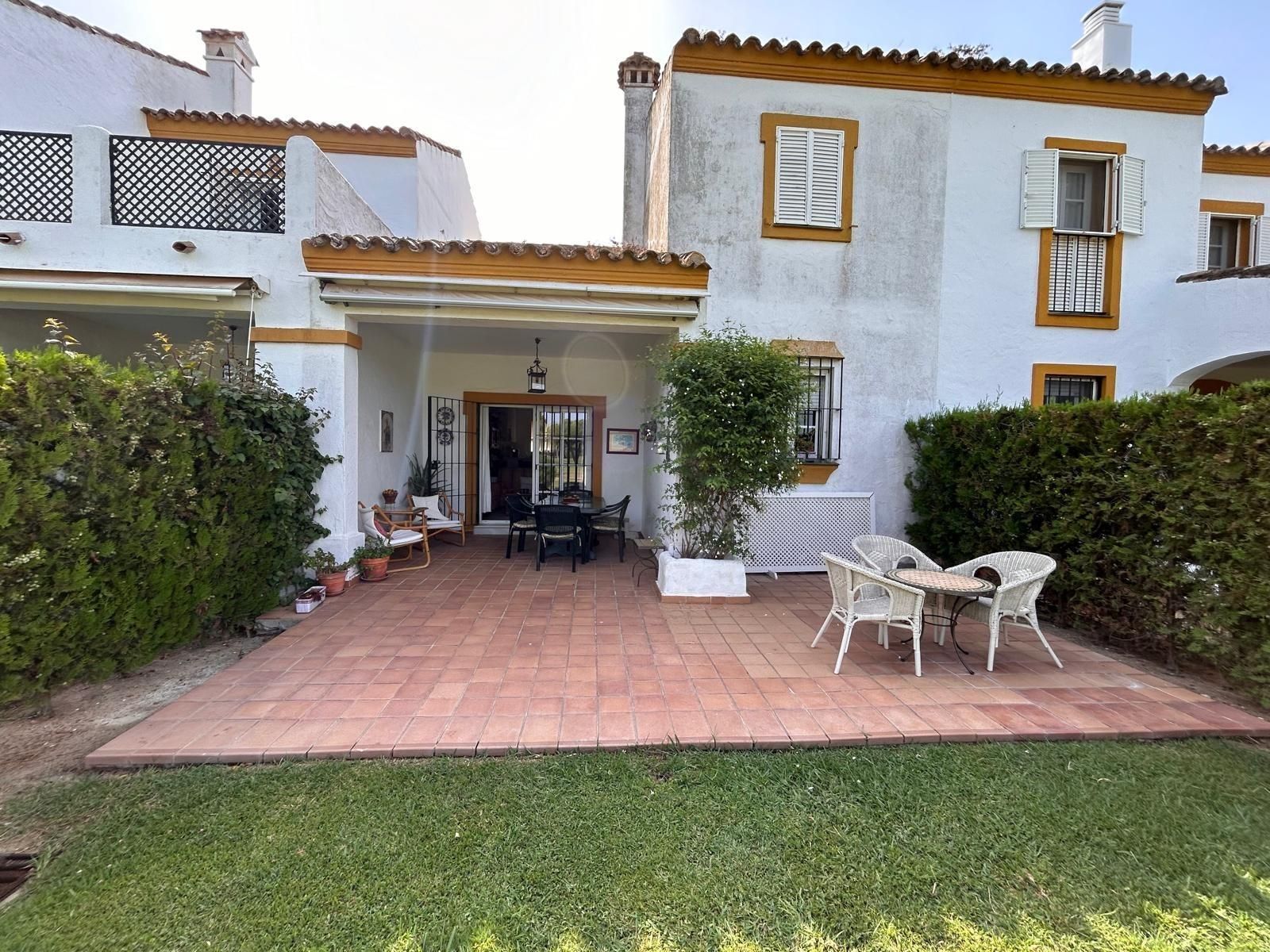 Jardí de Casa adosada en venda en Chiclana de la Frontera amb Jardí privat, Terrassa i Balcó