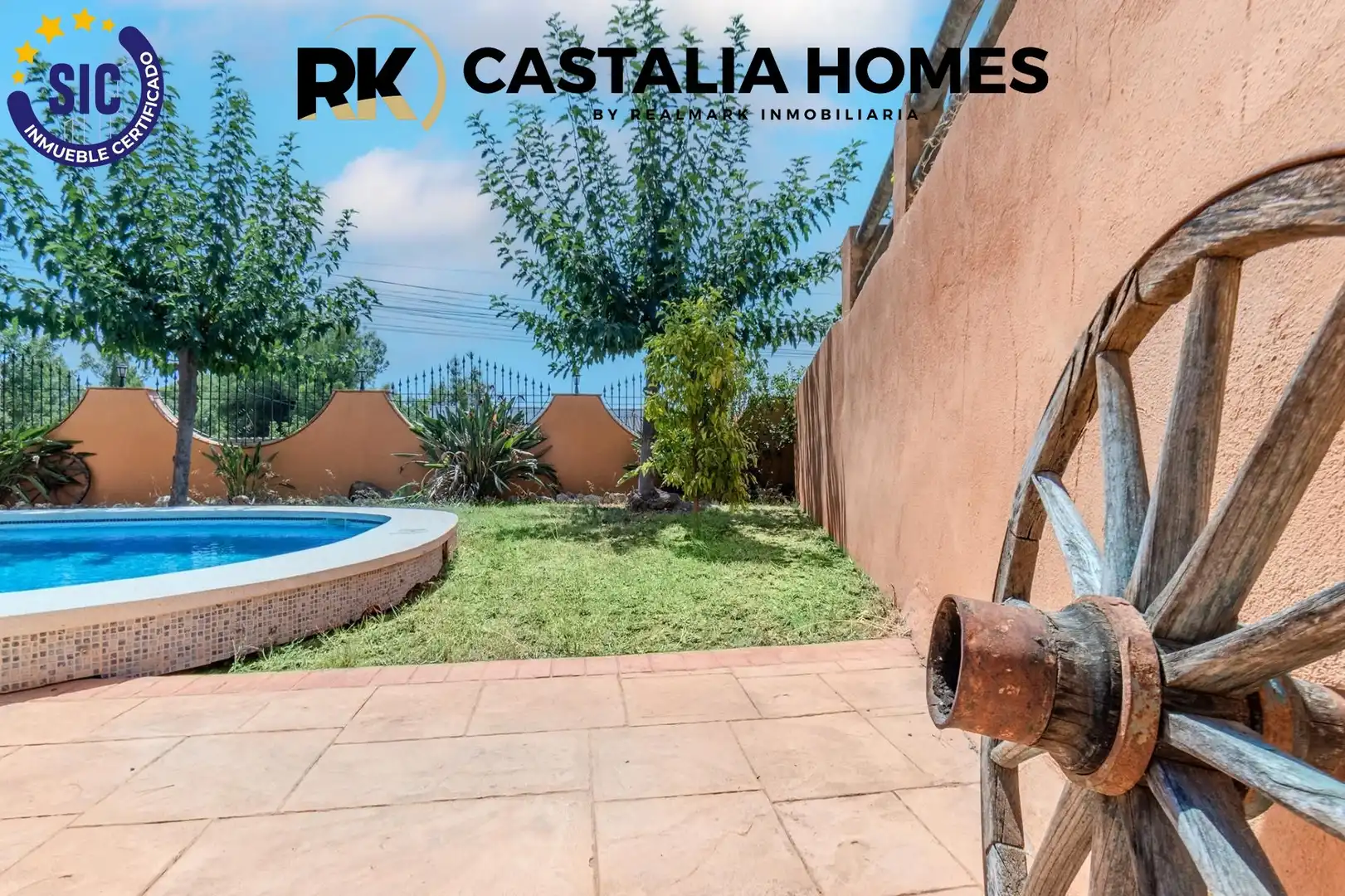 Vista exterior de Casa o xalet en venda en Borriol amb Aire condicionat, Calefacció i Jardí privat