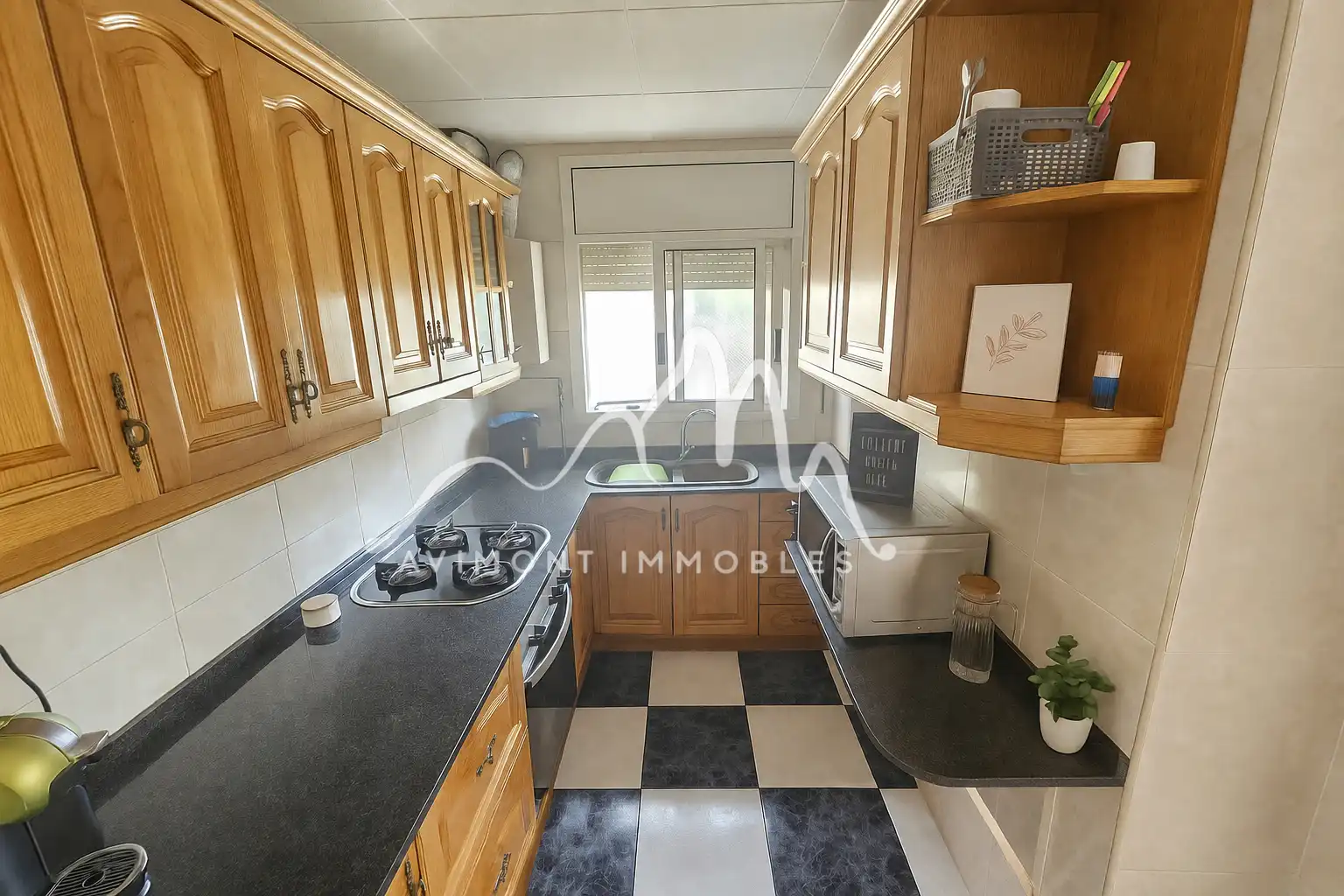Cocina de Casa o chalet en venta en Piera con Aire acondicionado, Calefacción y Jardín privado