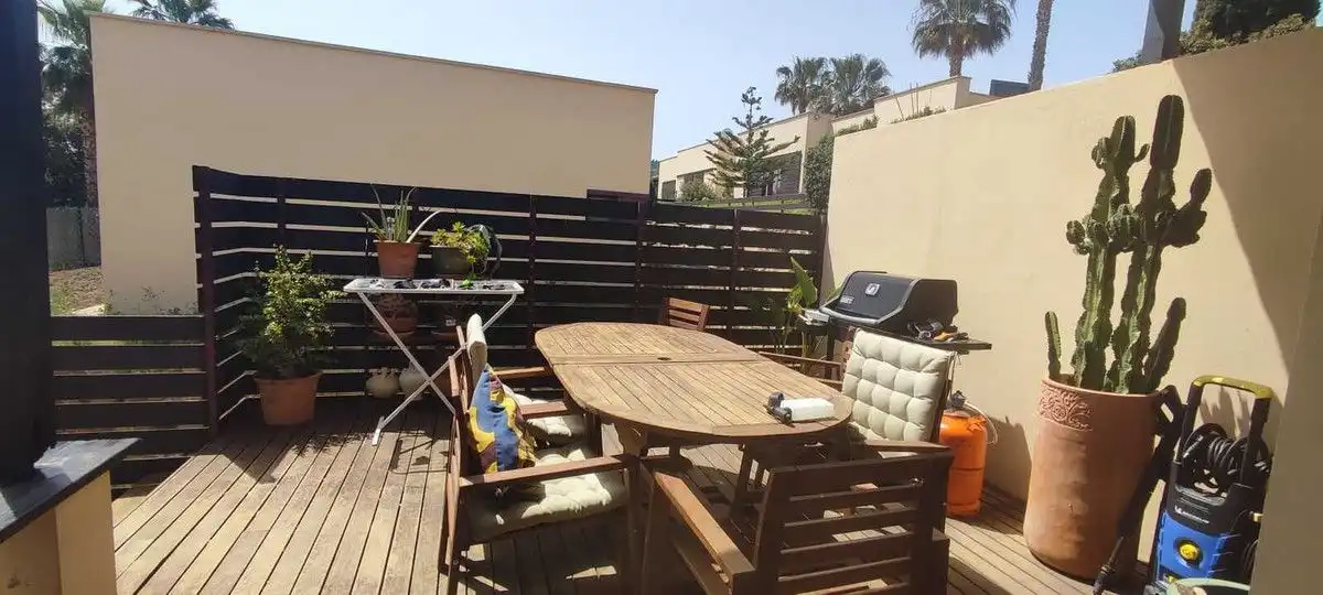 Terrasse von Haus oder Chalet zum Verkauf in Benahavís mit Klimaanlage, Heizung und Privatgarten