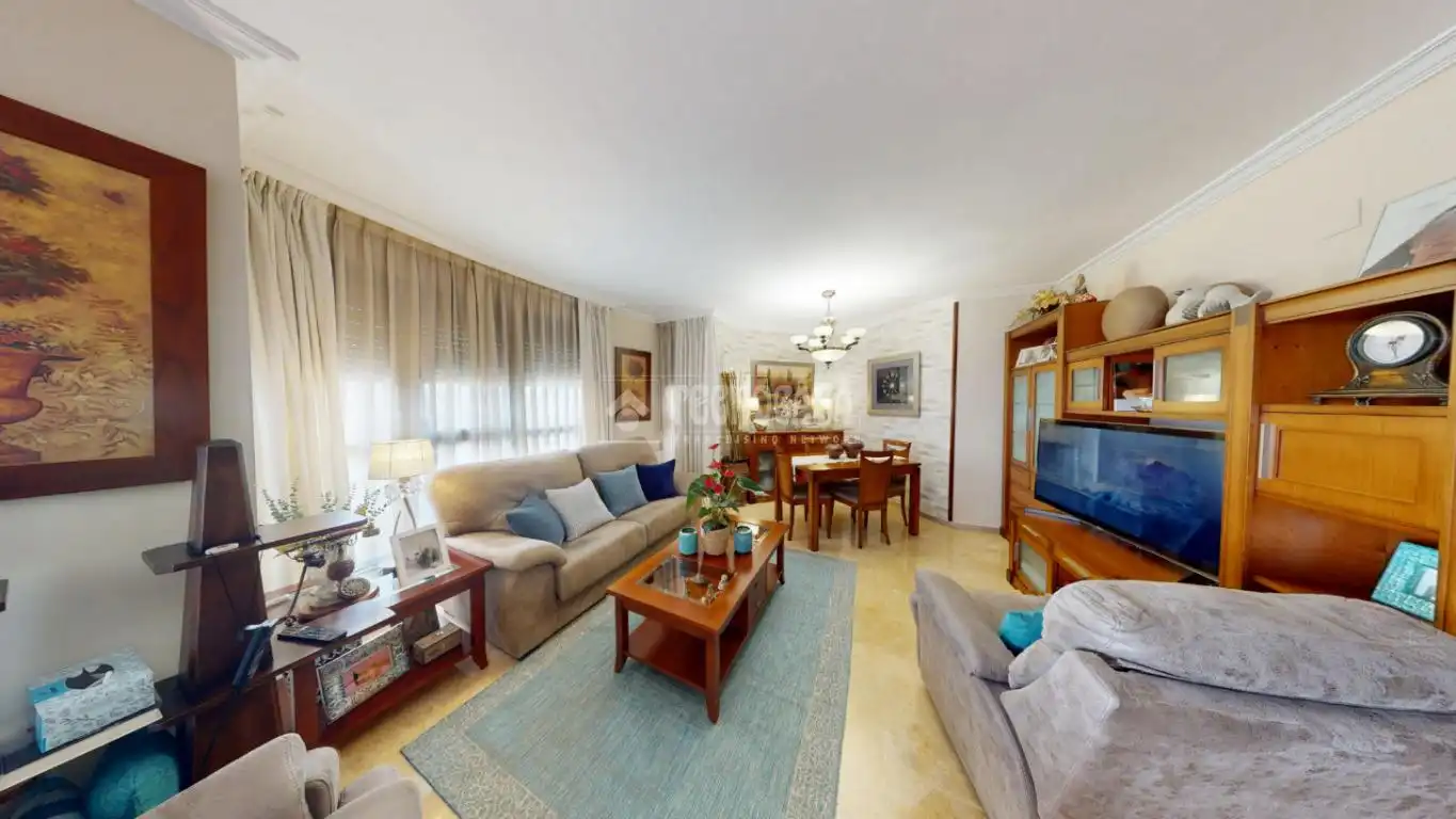 Living room of Flat for sale in Valencia  with Air Conditioner, Heating and Balcony