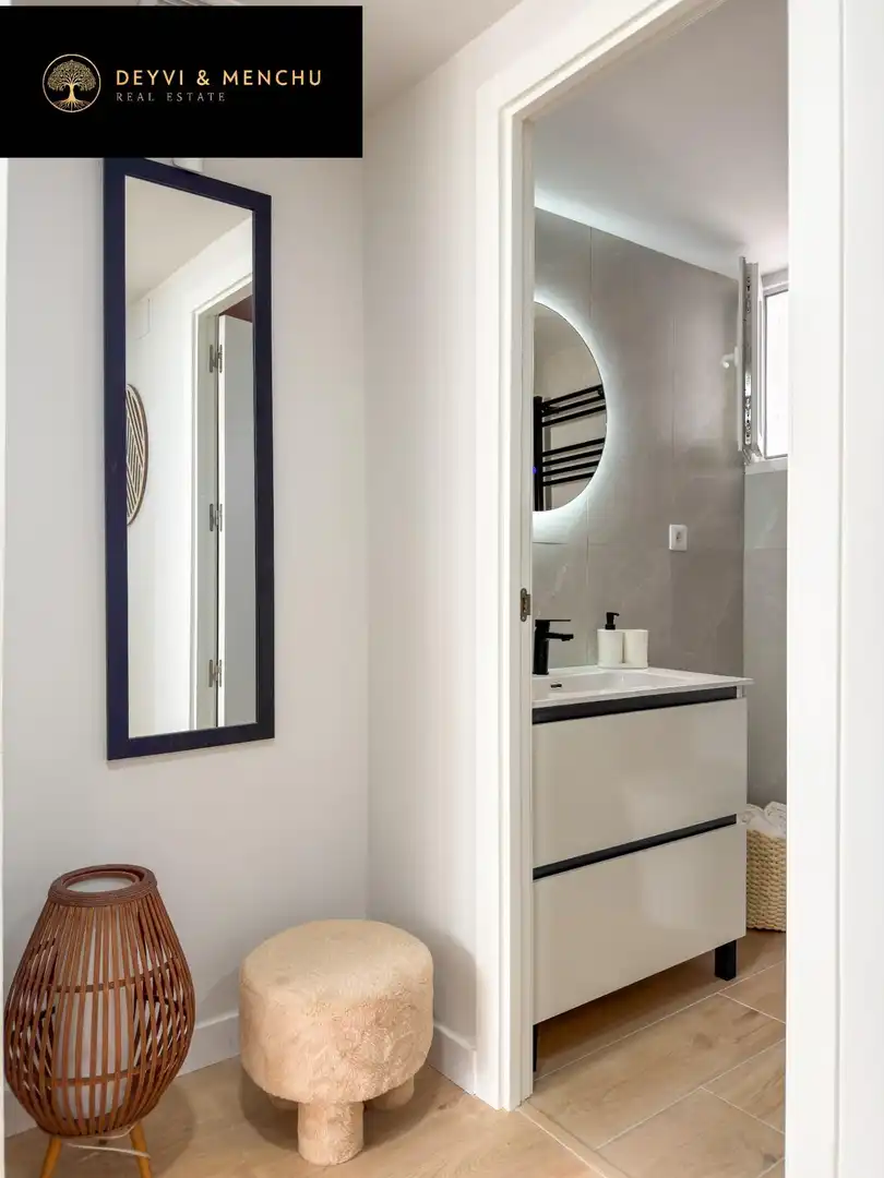 Badezimmer von Wohnung zum Verkauf in Madrid mit Klimaanlage, Heizung und Möbliert