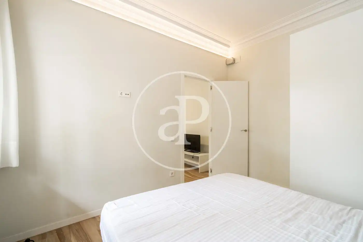 Schlafzimmer von Wohnung zum Verkauf in Barcelona mit Klimaanlage, Heizung und Möbliert