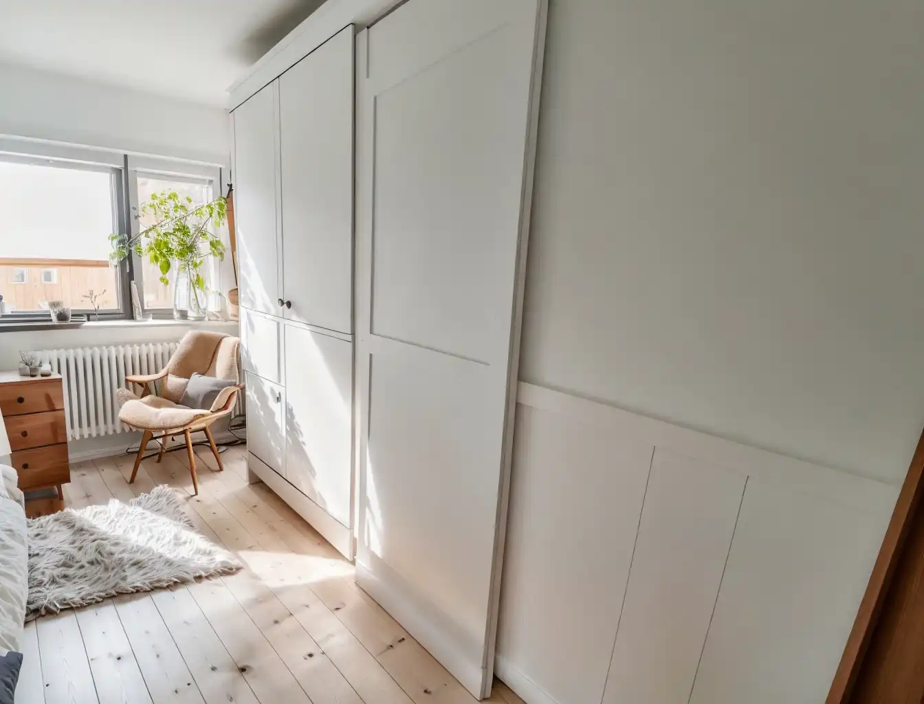 Schlafzimmer von Wohnung zum Verkauf in Madrid mit Klimaanlage, Heizung und Terrasse