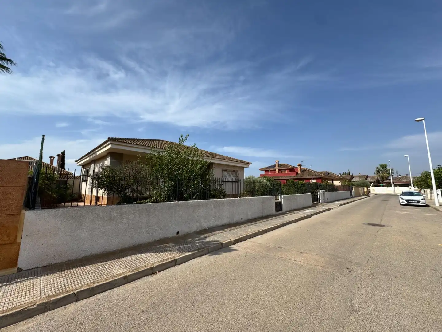 Vista exterior de Casa o chalet en venta en Cartagena con Jardín privado, Amueblado y Alarma