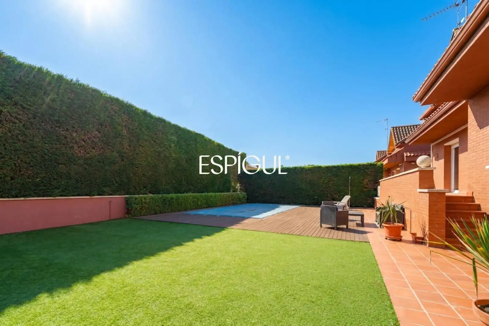 Terrace of Houses for sale in Sant Cugat del Vallès  with Air Conditioner, Heating and Storage room