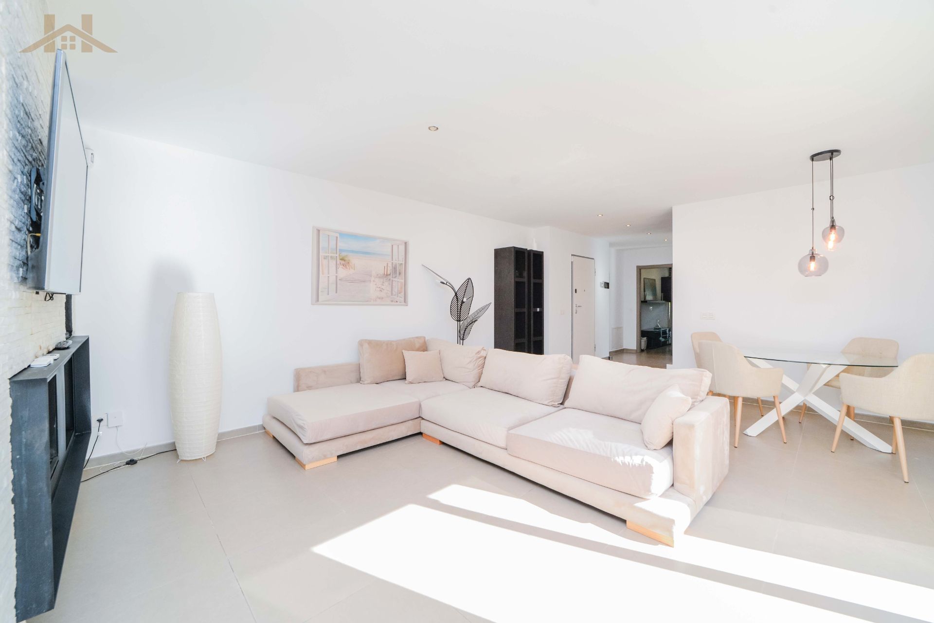 Sala d'estar de Casa o xalet en venda en Las Rozas de Madrid