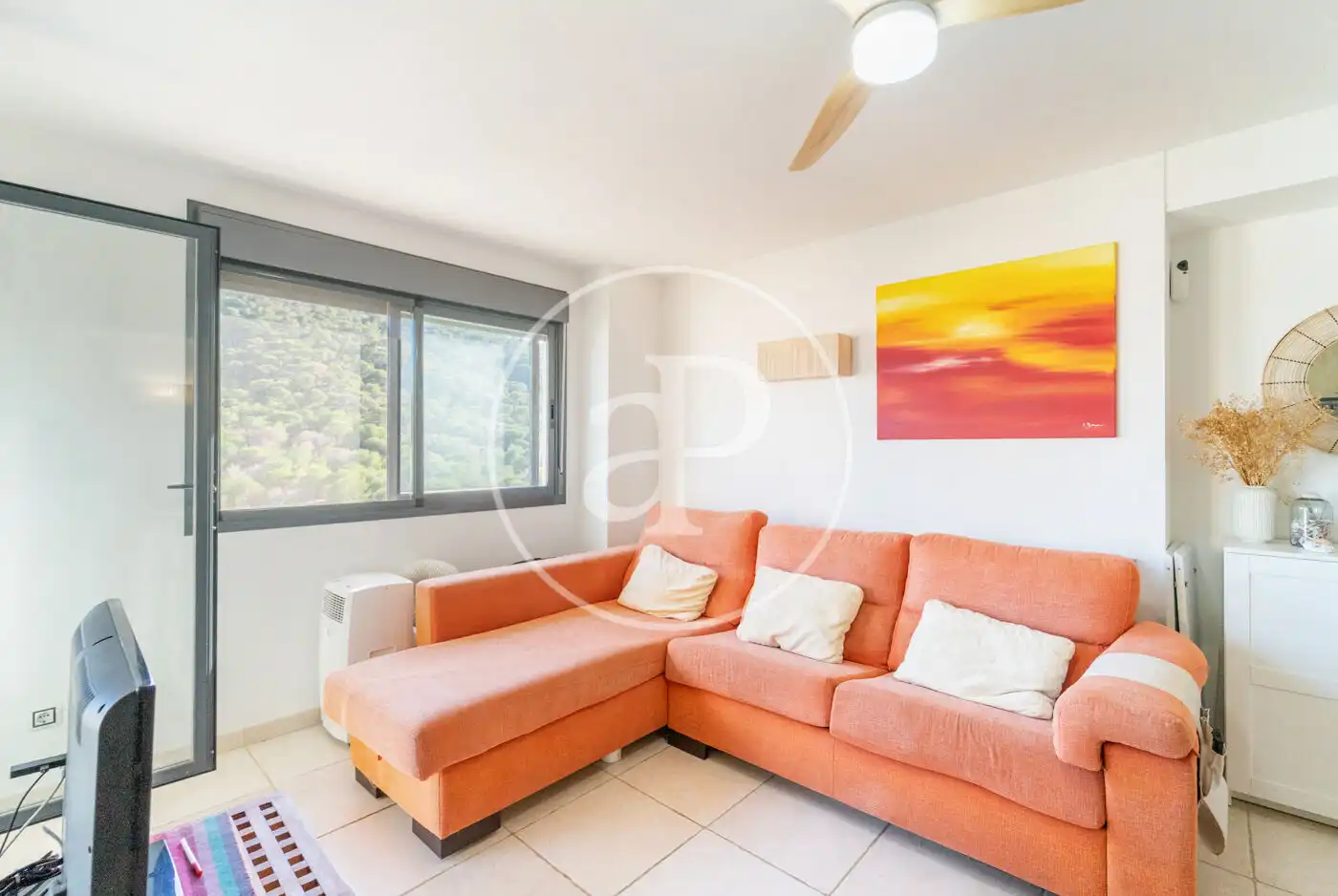 Sala d'estar de Pis en venda en Villajoyosa / La Vila Joiosa amb Calefacció, Jardí privat i Terrassa