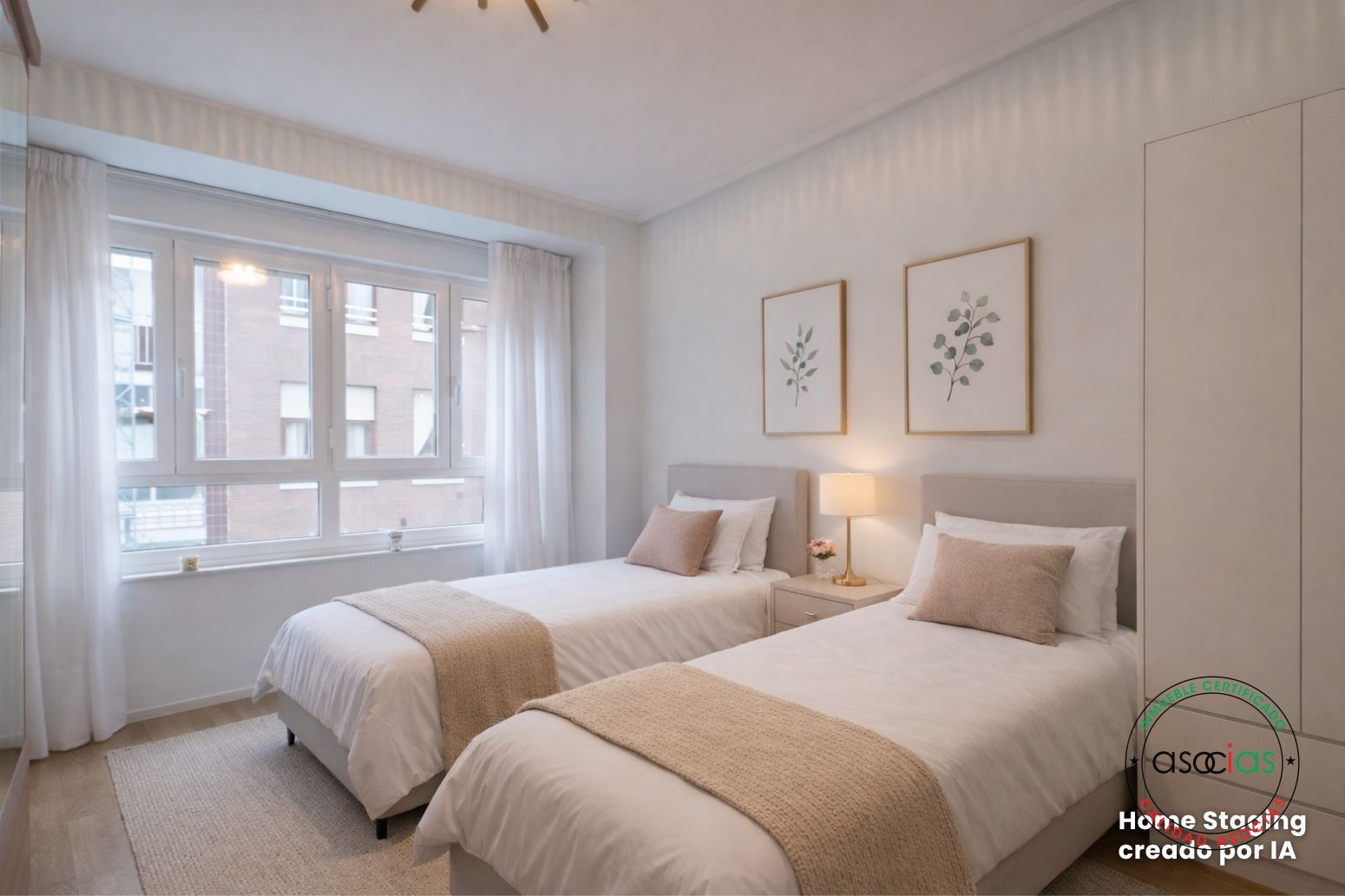 Bedroom of Flat for sale in Gijón   with Heating and Parquet flooring