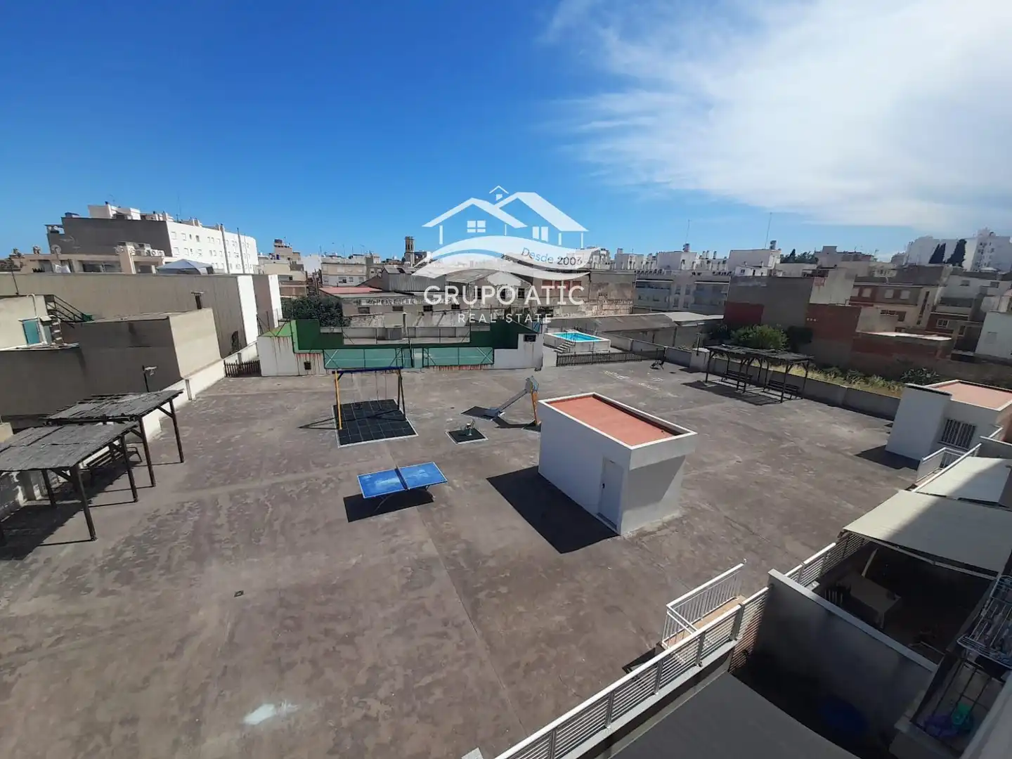 Exterior view of Flat for rent in Burriana / Borriana  with Heating, Terrace and Swimming Pool